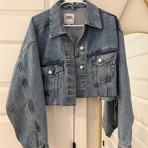 Cropped Zara Jean Jacket